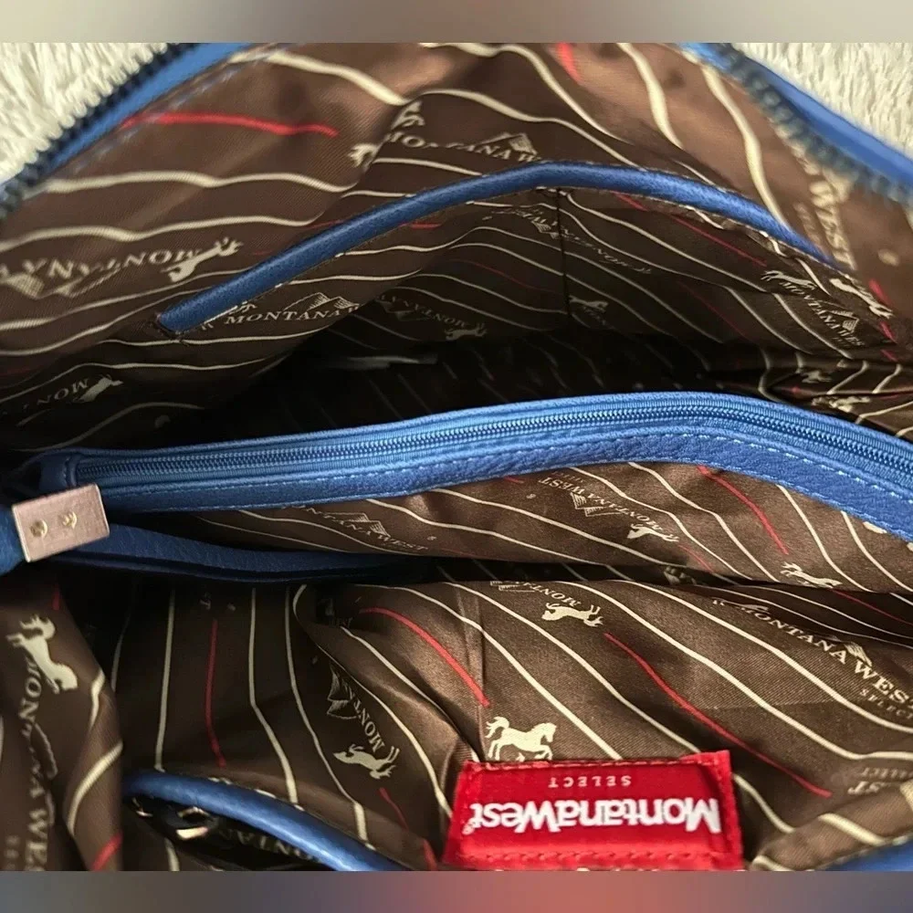 Montana West Hobo Bag with concealed carry pocket with matching wallet/crossbody